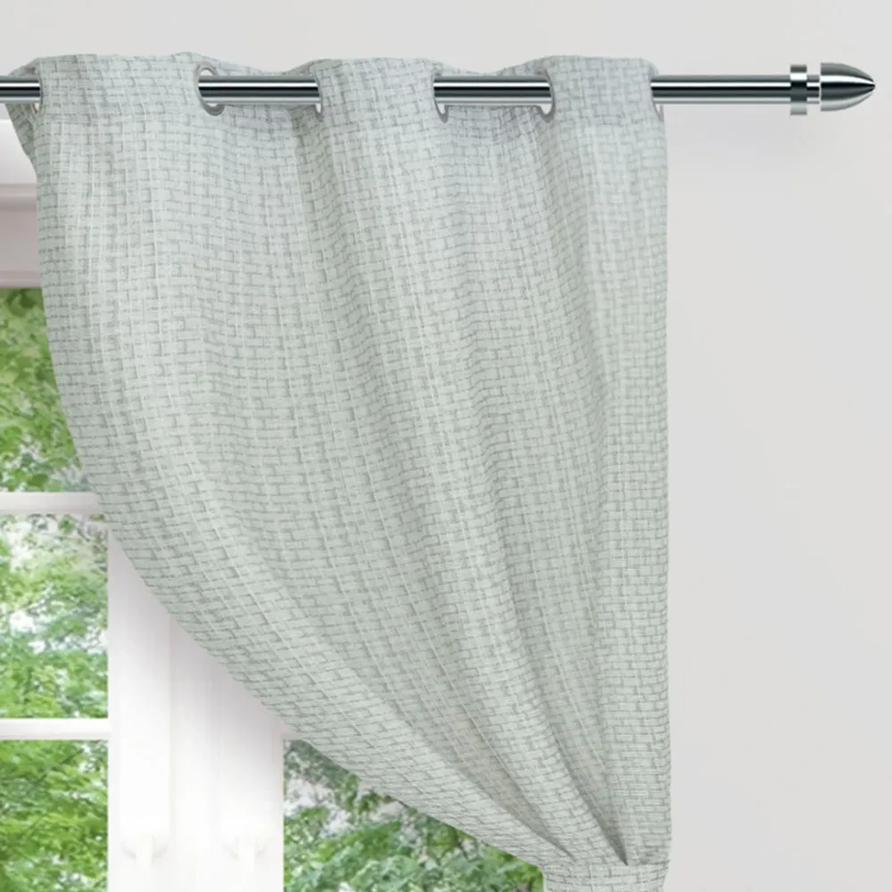 Cortina Yute Argolla Gris eleganthome
