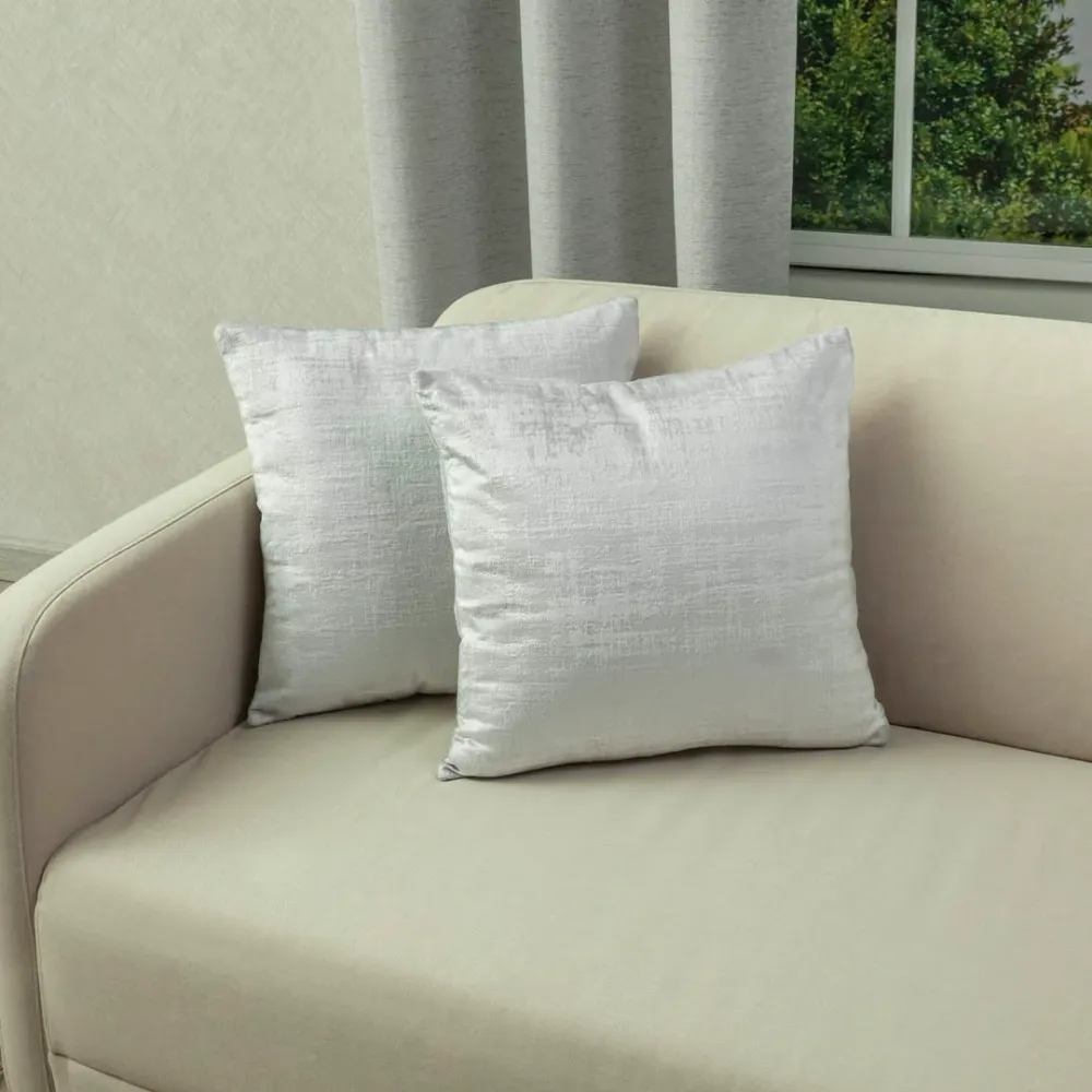 Forro Cojín Vividhata Aurora Neutra Gris eleganthome