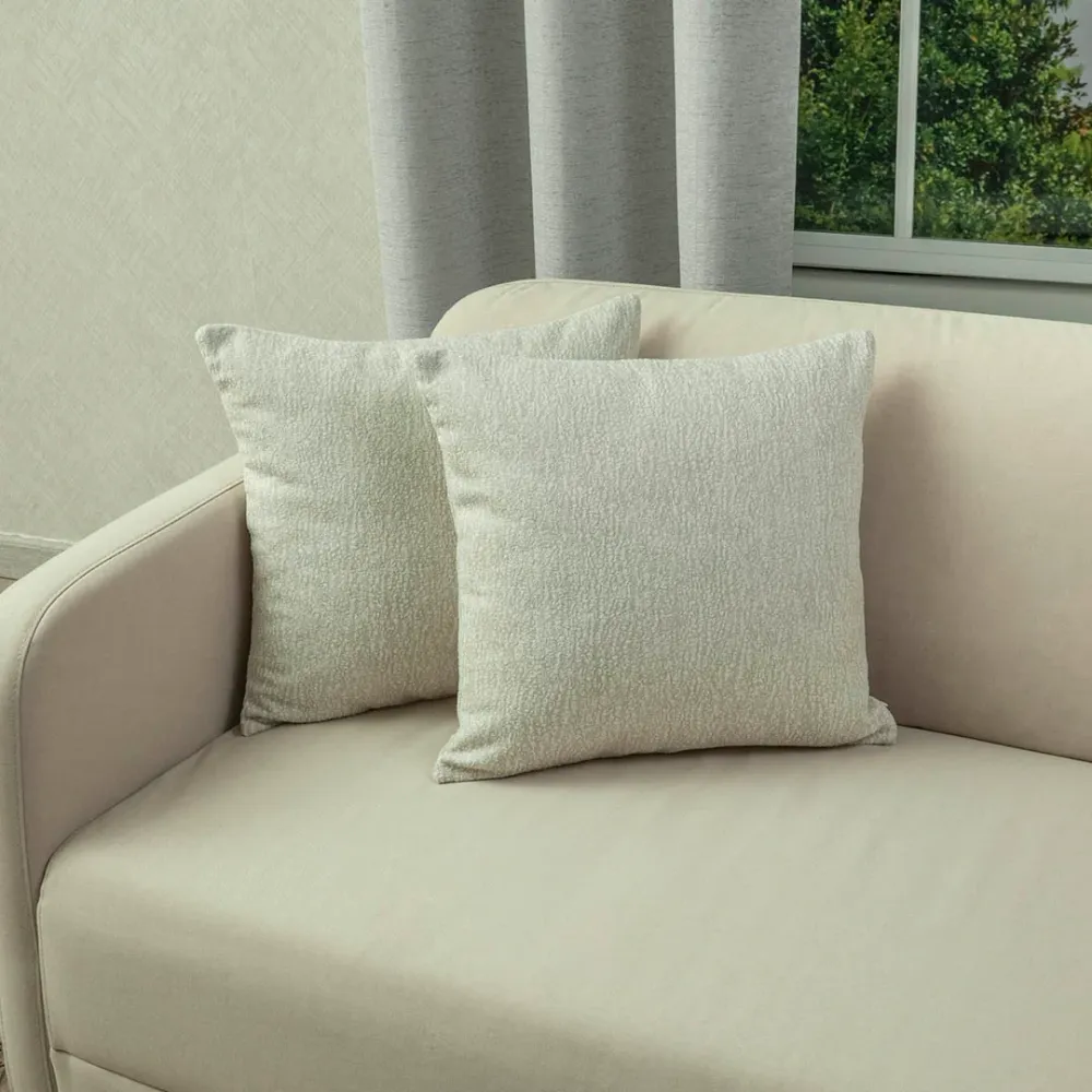 Forro Cojín Vividhata Serenidad Natural Gris eleganthome