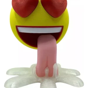 Emoji Enamorado Decorativo Energia 3D