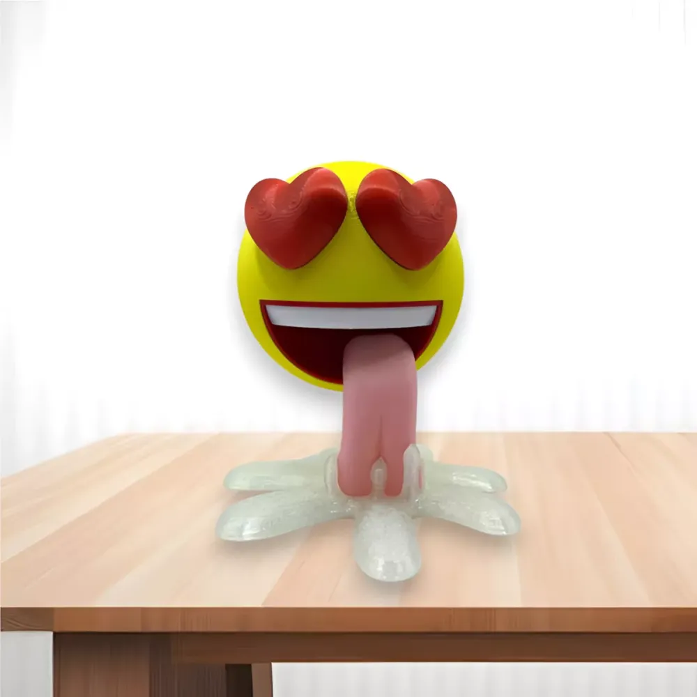 Emoji Enamorado Decorativo Energia 3D