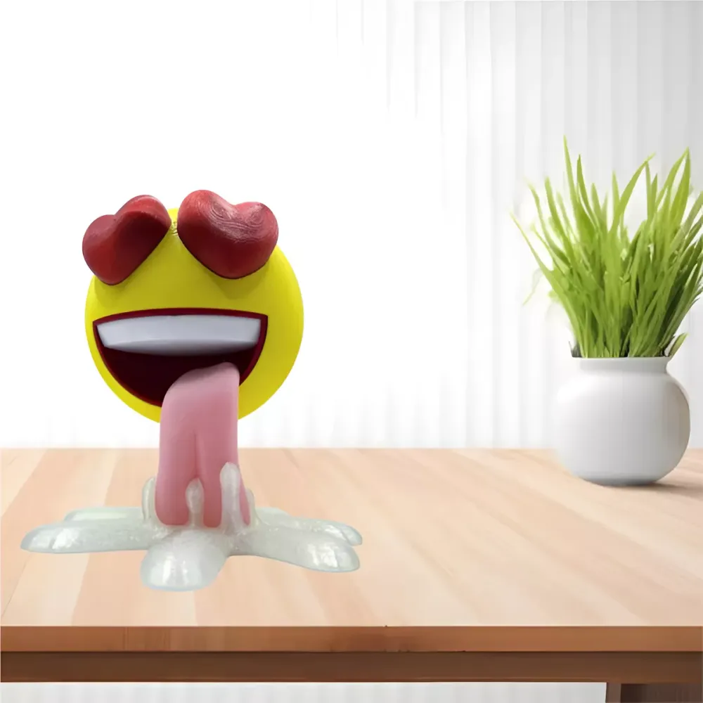 Emoji Enamorado Decorativo Energia 3D