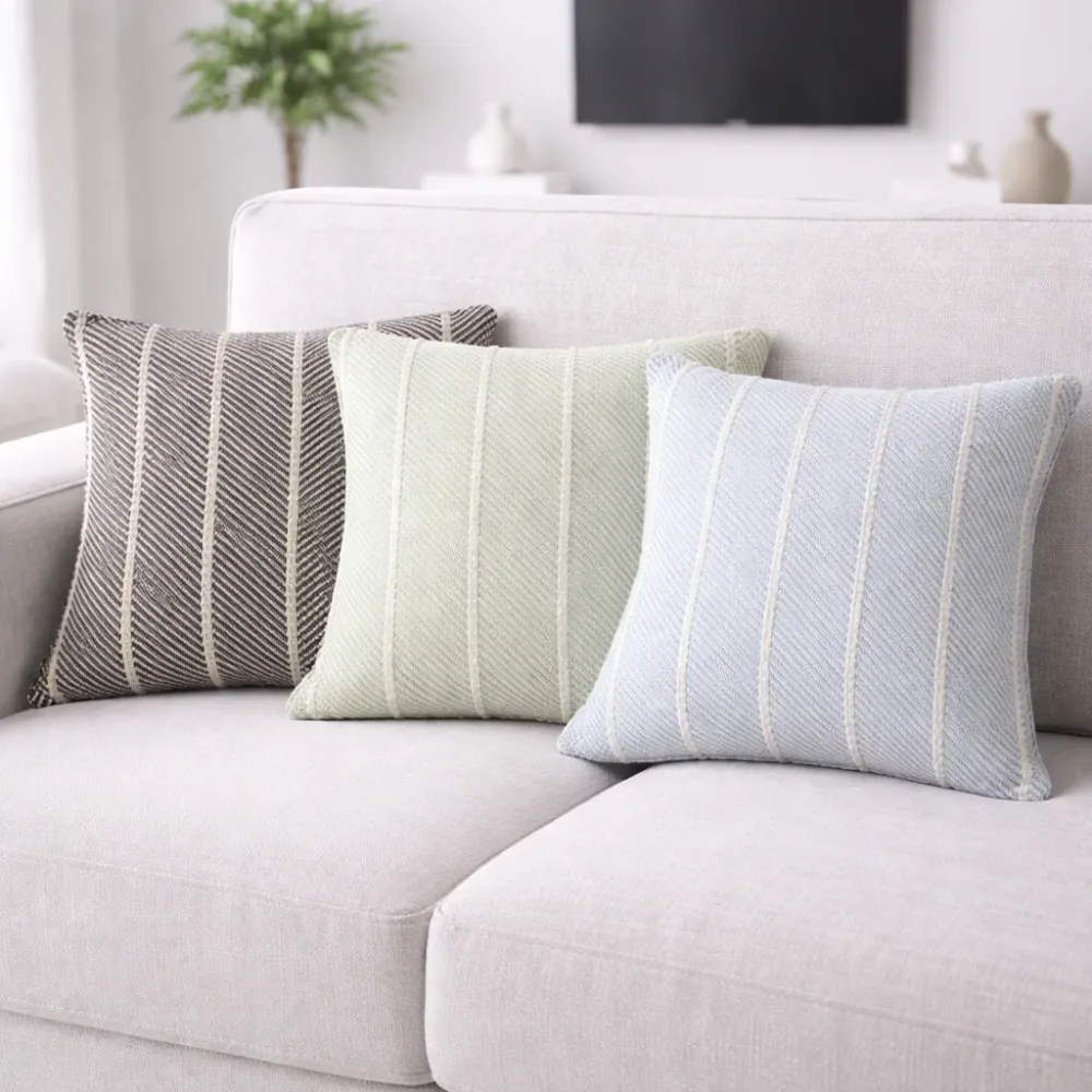 Cojín decorativo texturizado Verde enkasa.pe