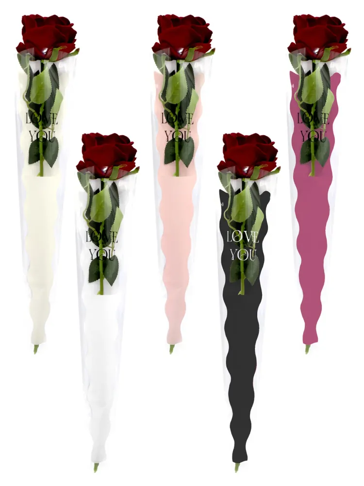 Envoltorio Rosas Love You 50 Unidades Pink