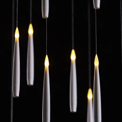 Guirnalda de Velas Led con Contro Remoto Enzo de Gasperi