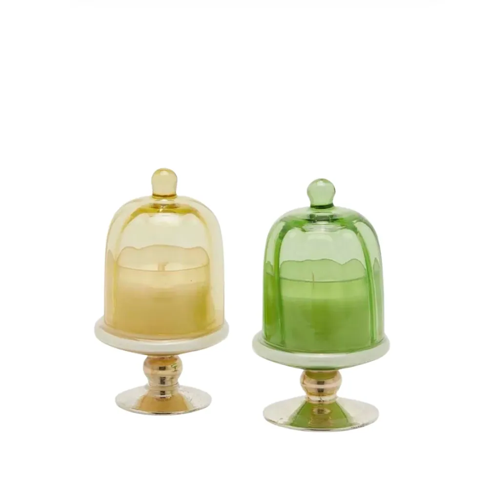 Vela Aromática con Pedestal (Golden Amber and Pine) Enzo de Gasperi
