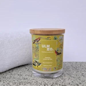 Vela de Soja Limón de Pica y Verbena 200grs ESENCIA ANDINA