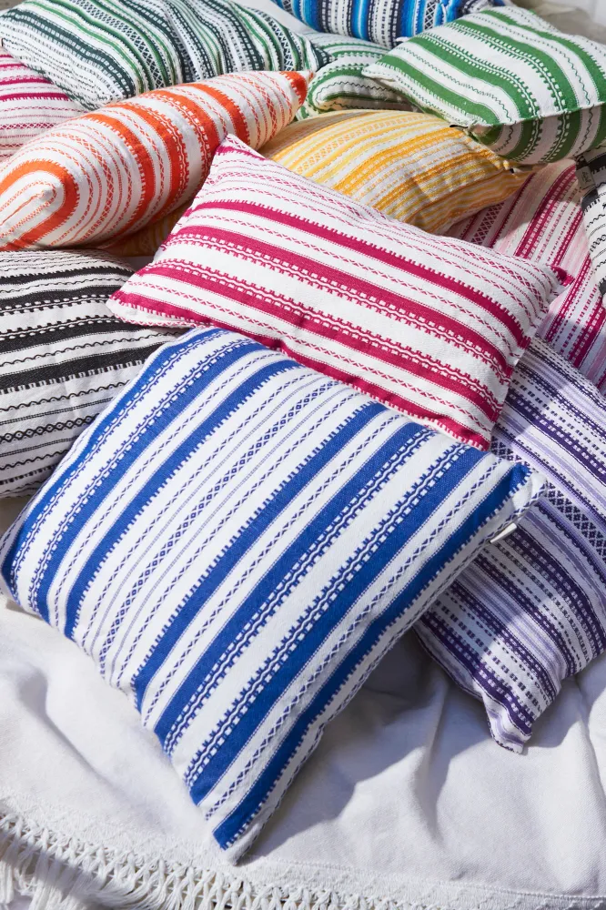 Funda cojín alpujarra malva 50cmx50cm eturelmadrid