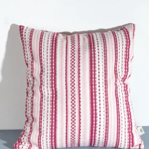 Funda cojín alpujarra tonos rosas 50cmx50cm eturelmadrid