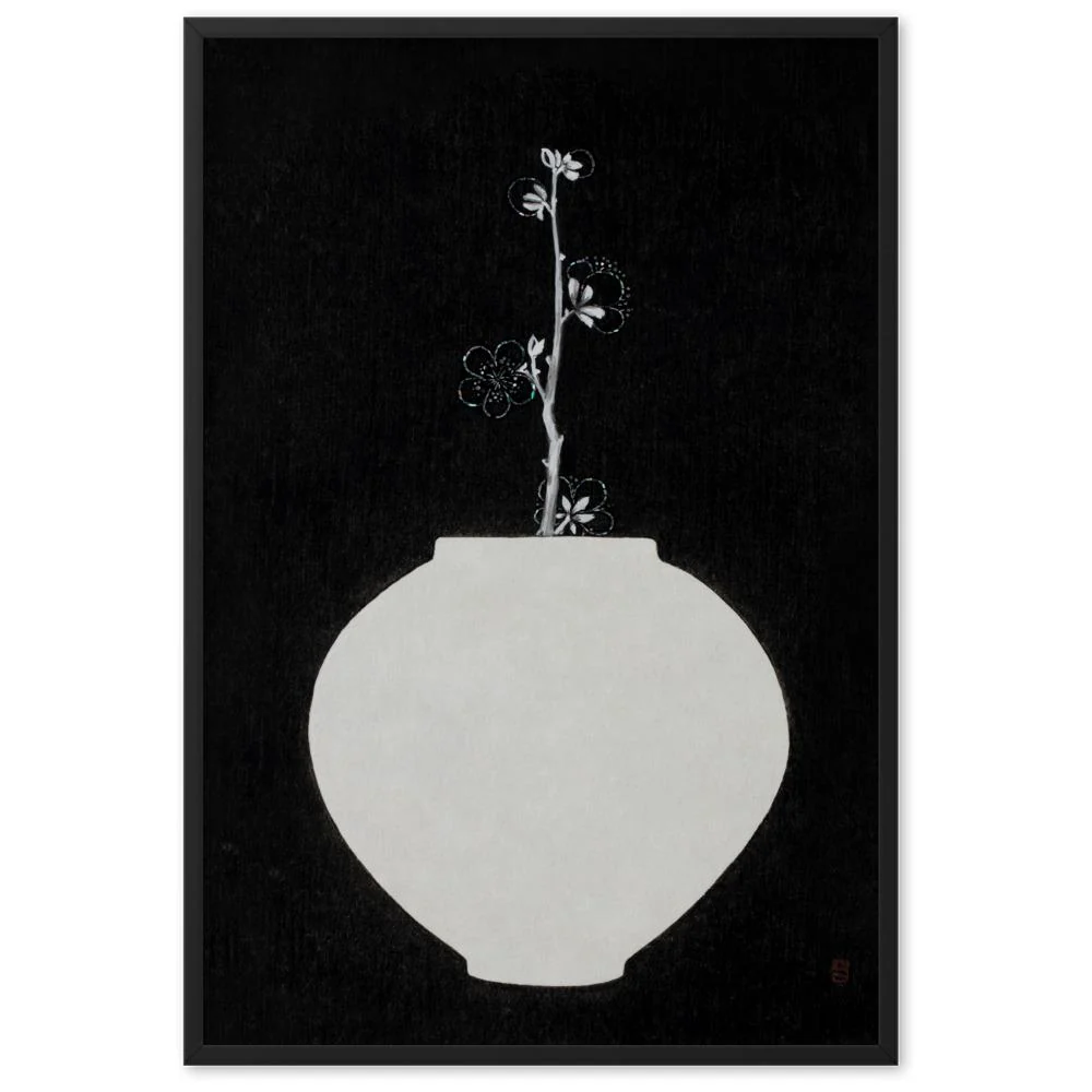 Llenando de luz 13 - cartel en el marco Negro Eunhee No