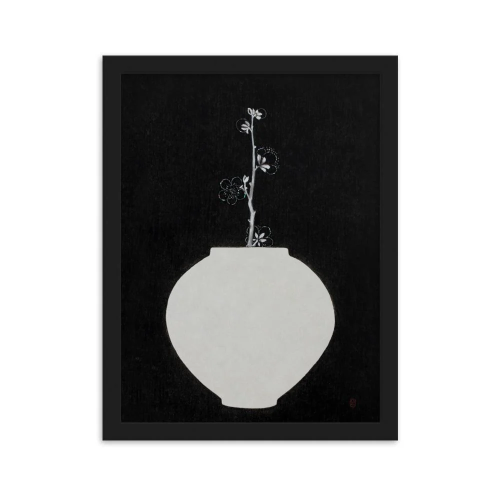 Llenando de luz 13 - cartel en el marco Negro Eunhee No