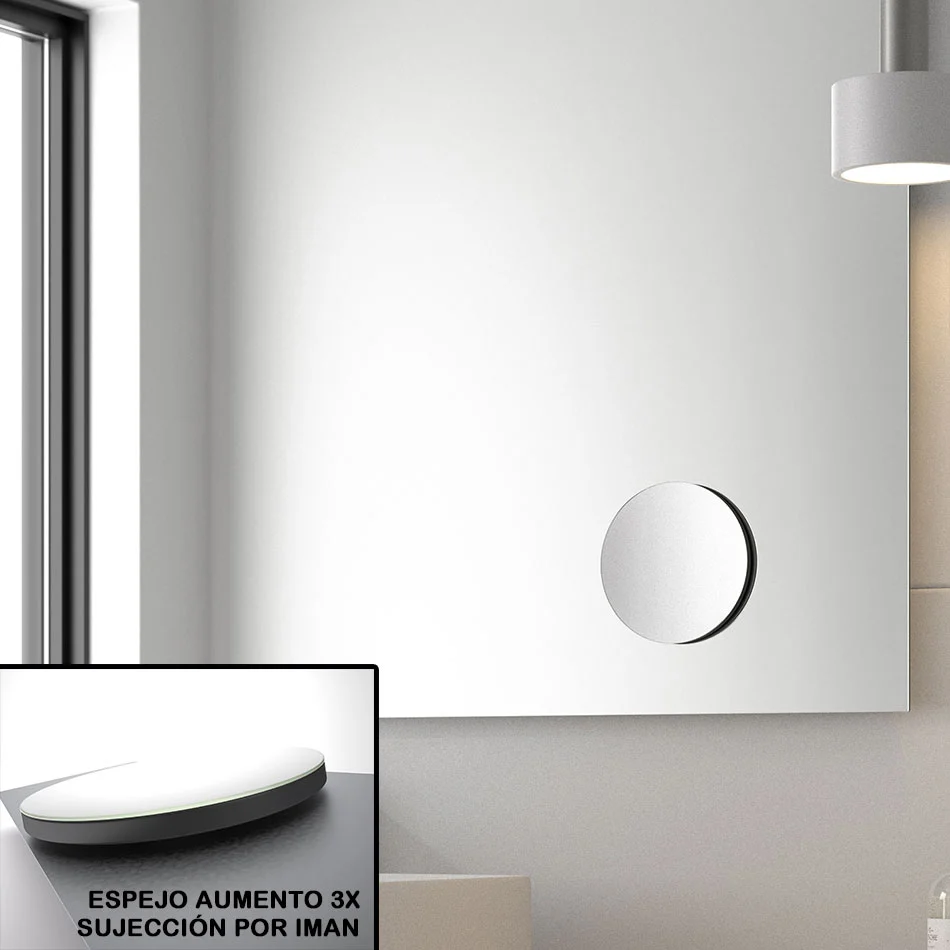 Espejo De Baño DEVON Hexagonal 70x80 cm | Diseño Único | Forma Geométrica Eurobath