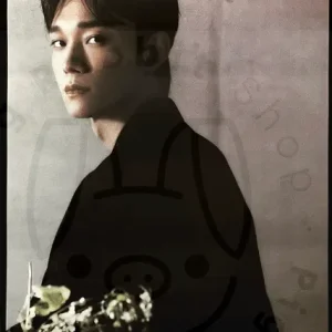 CHEN 3RD MINI ALBUM LAST SCENE (GRAY VER.) POSTER EXO