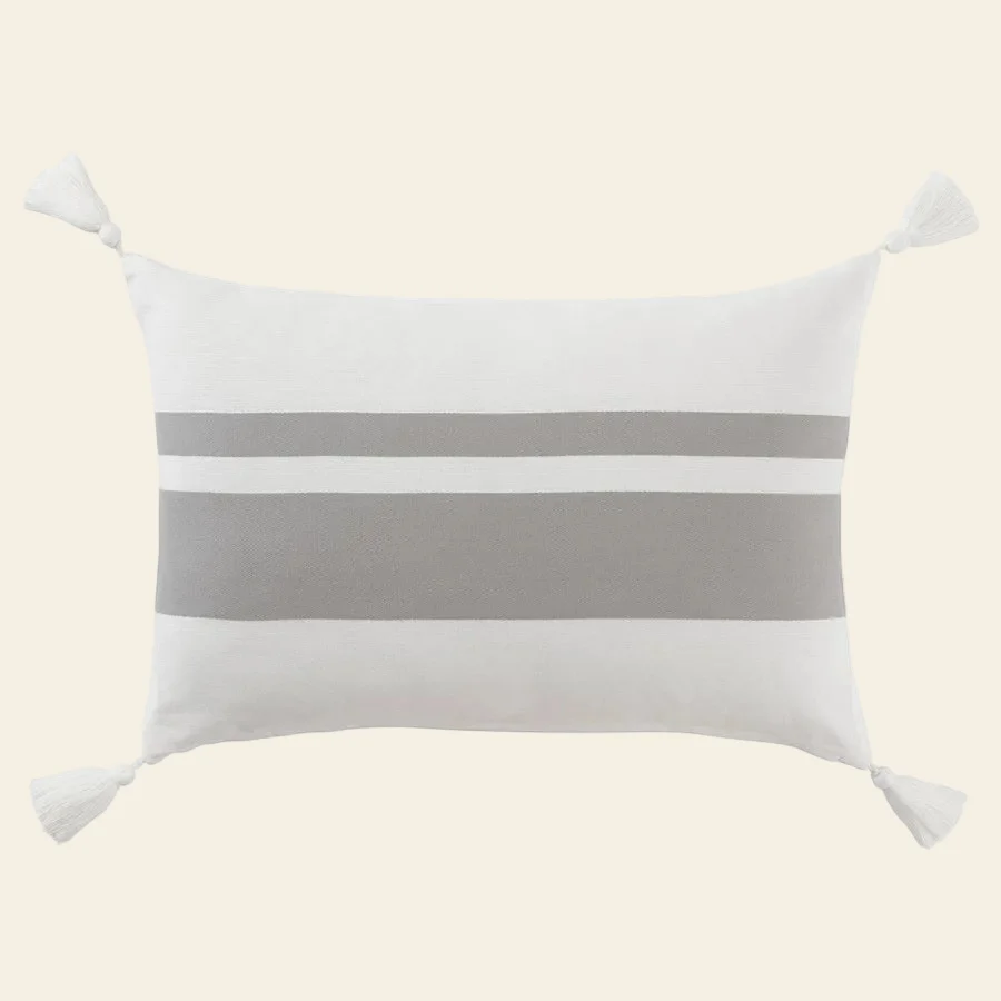 FALKTRYMAL COJIN BLANCO GRIS 16X23