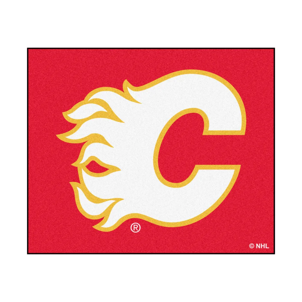 NHL - Alfombra Calgary Flames - 5 pies x 6 pies. FANMATS