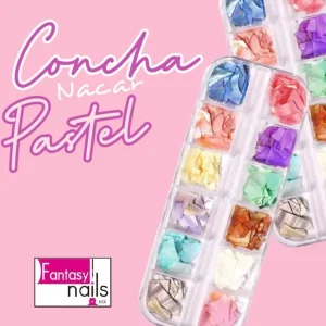 Decoracion- Concha nacar pastel FANTASY NAILS