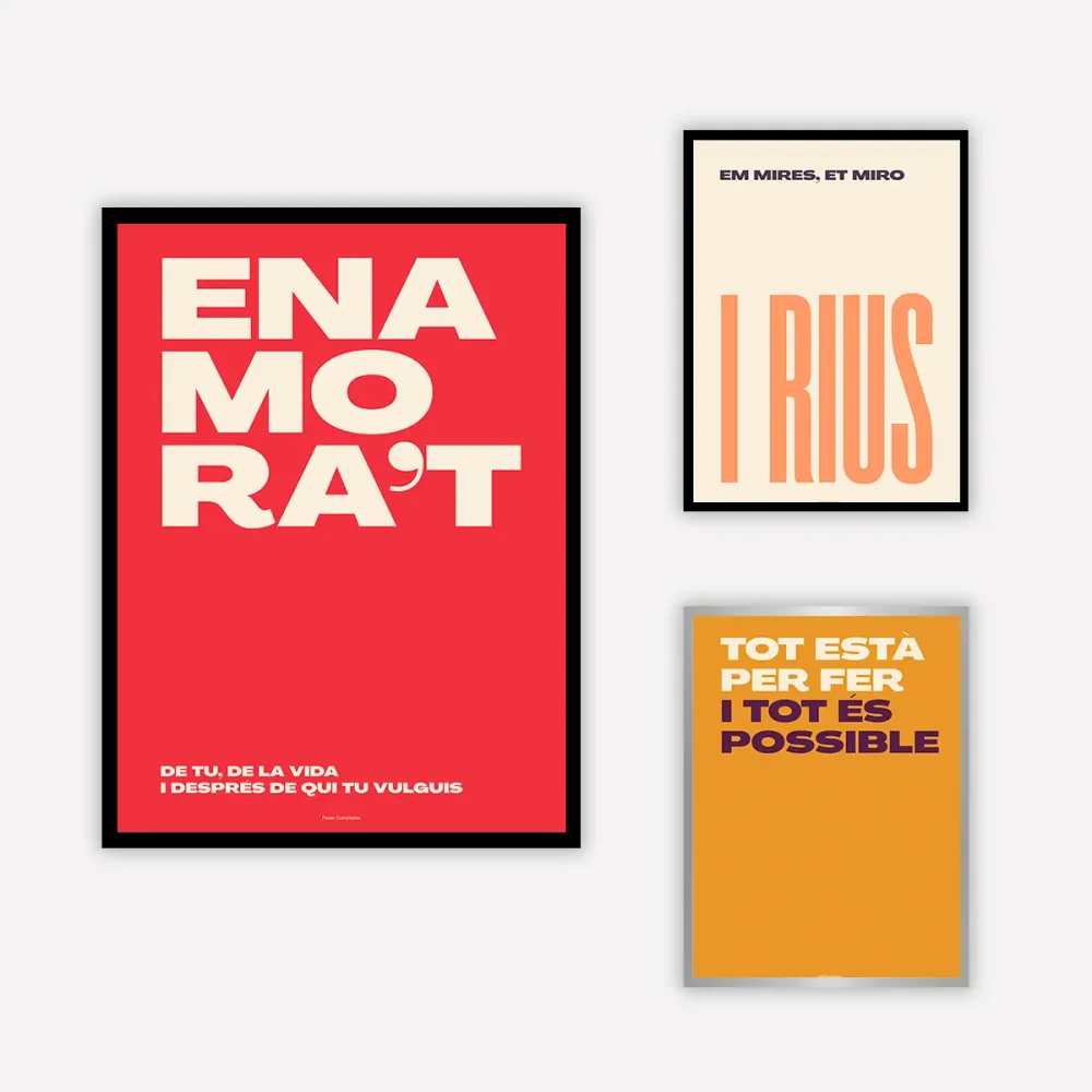 I Rius Beige Art Print Faves Comptades