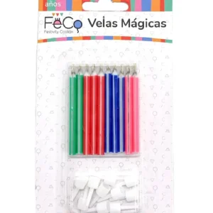 Vela Magica 10 Piezas 1 Unidad Feco