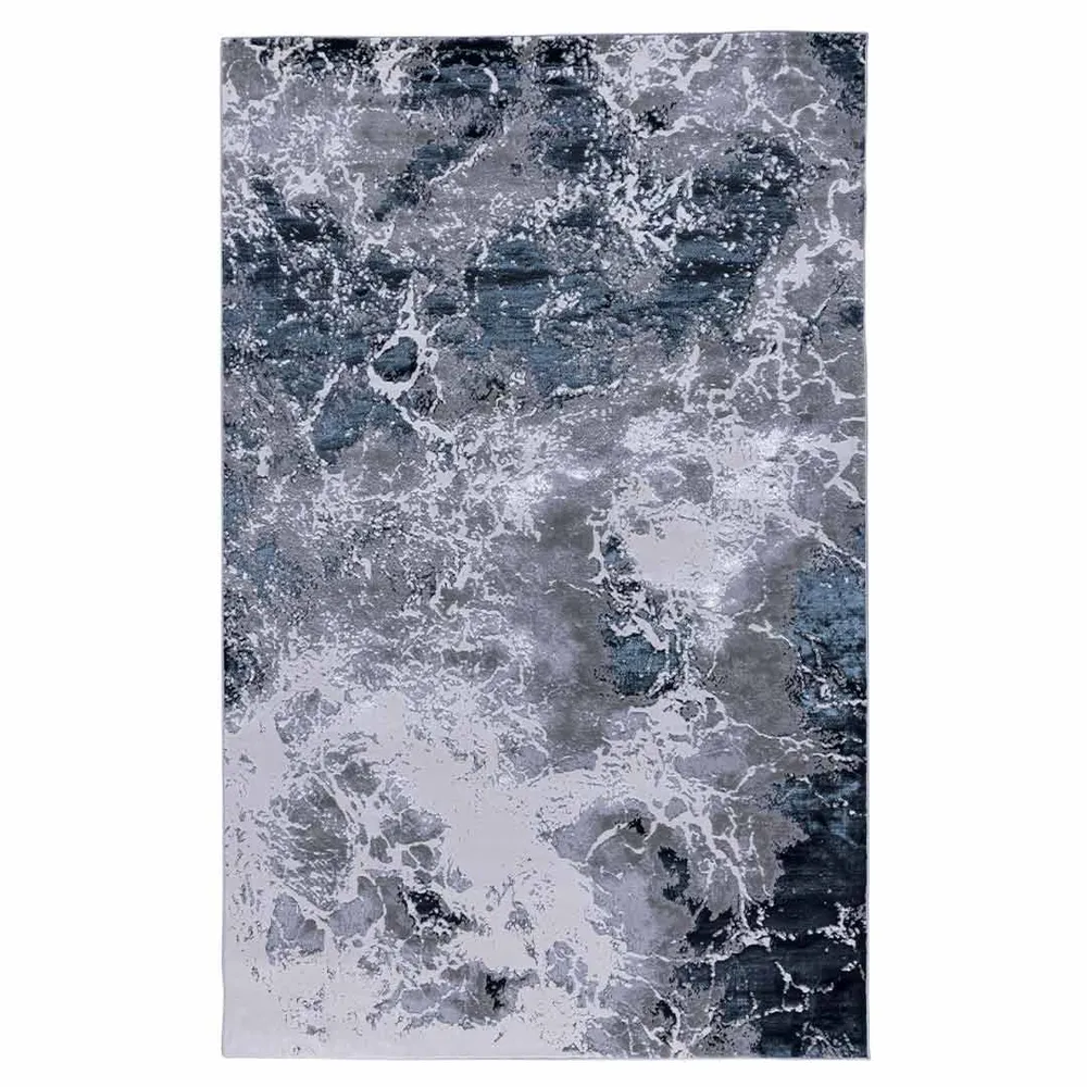 Tapete Decorativo Nela 1003C Negro / Gris – Abstracto · Interior 152x244cm FEIZY