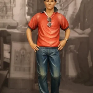 Estatua tallada en madera de Carlo Acutis 4 Ferdinand Stuflesser