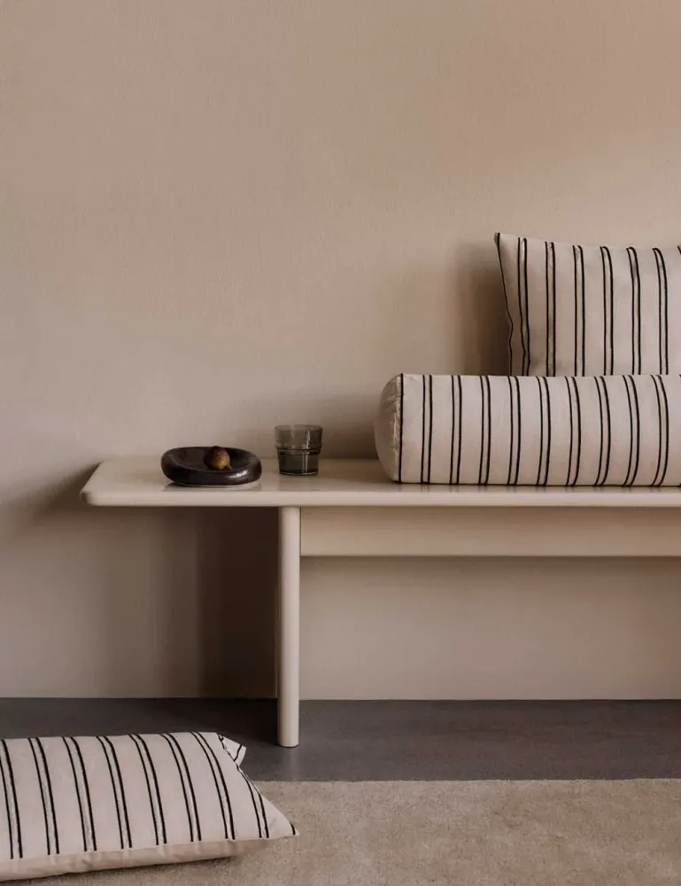 cojín twill bolster Ferm Living