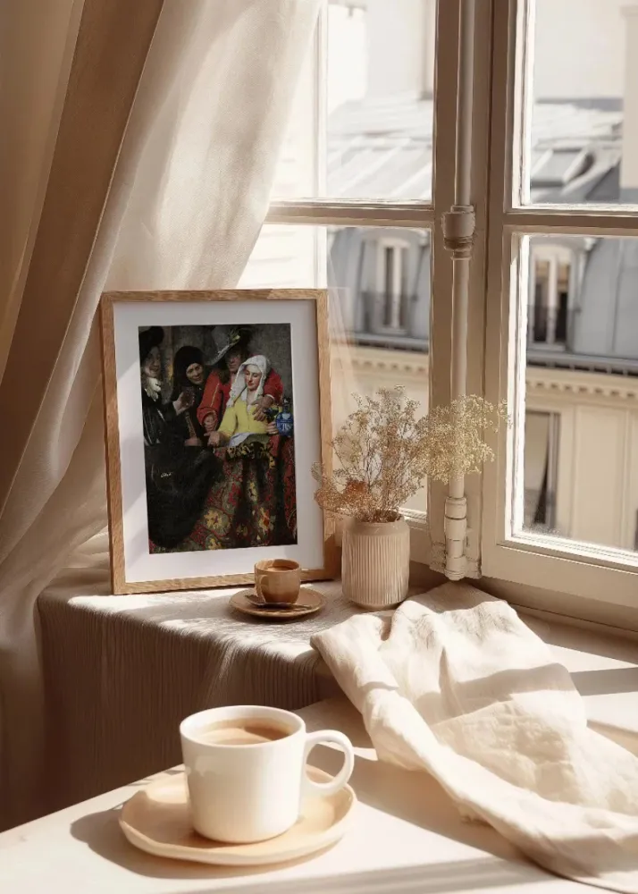 La alcahueta (Johannes Vermeer) Fine Artic