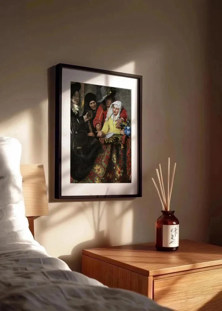 La alcahueta (Johannes Vermeer) Fine Artic