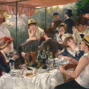 El almuerzo de los remeros (Renoir) Fine Artic