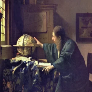El astrónomo 1668 (Vermeer) Fine Artic