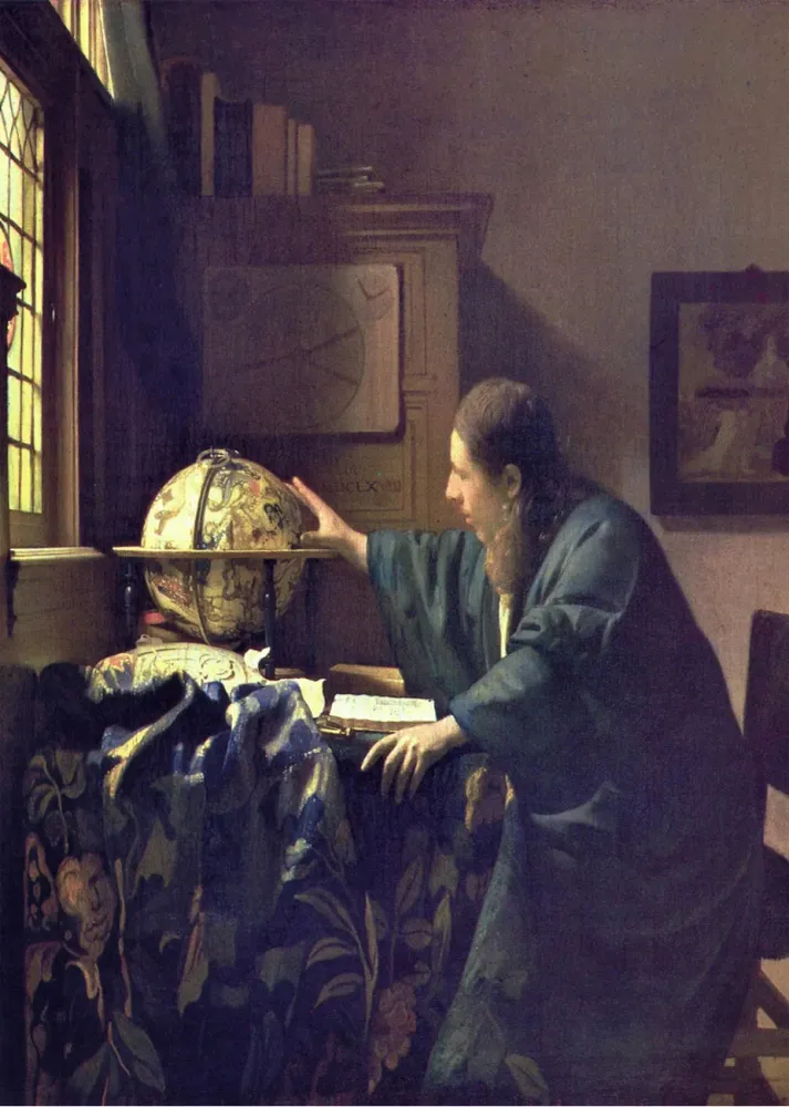 El astrónomo 1668 (Vermeer) Fine Artic