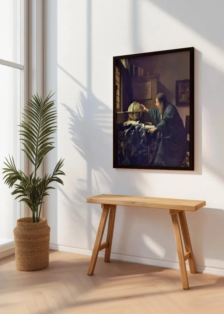 El astrónomo 1668 (Vermeer) Fine Artic