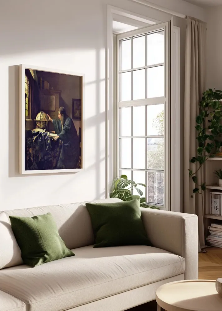 El astrónomo 1668 (Vermeer) Fine Artic