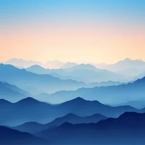 Atardecer de cordillera Fine Artic