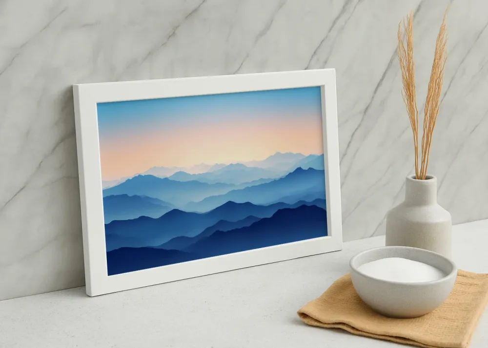 Atardecer de cordillera Fine Artic