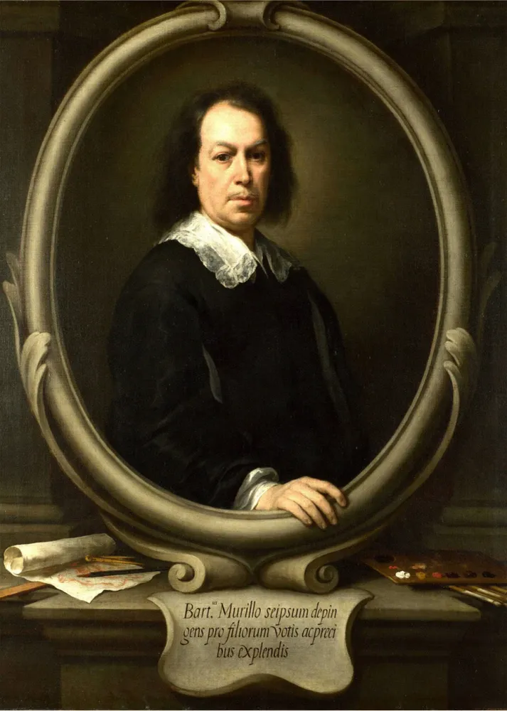 Autorretrato de Bartolomé Esteban Murillo Fine Artic