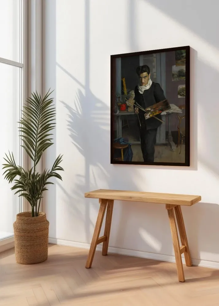 Autorretrato de Julio Romero de Torres Fine Artic