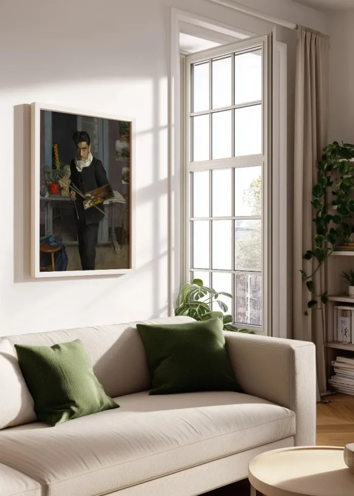 Autorretrato de Julio Romero de Torres Fine Artic