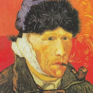 Autorretrato de Van Gogh con la oreja vendada Fine Artic
