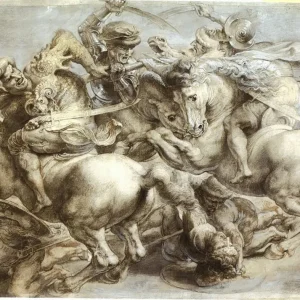 La batalla de Anghiari (Peter Paul Rubens) Fine Artic