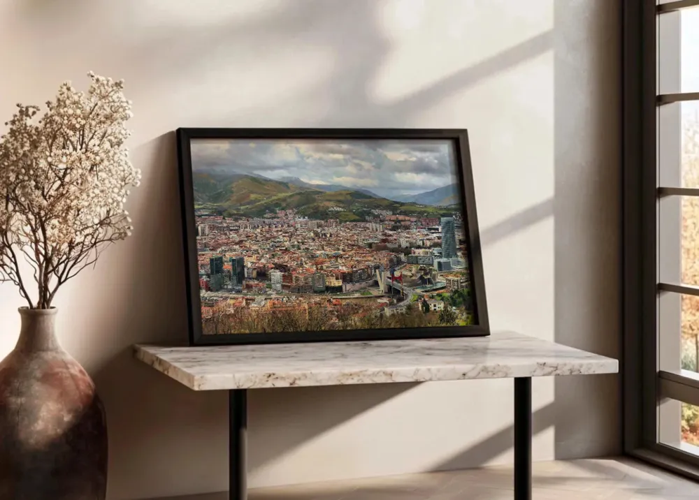 Bilbao desde el Mirador de Artxanda - Impresionista Fine Artic