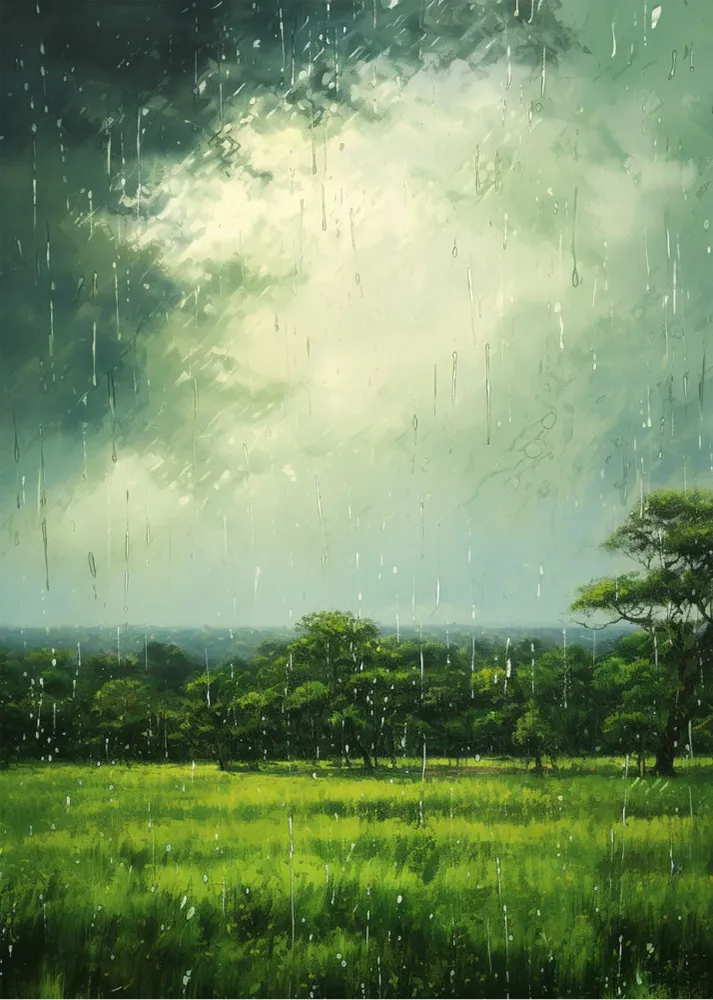 Bosque frondoso Fine Artic