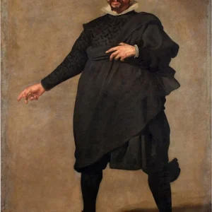 El bufón Pablo de Valladolid (Diego Velázquez) Fine Artic