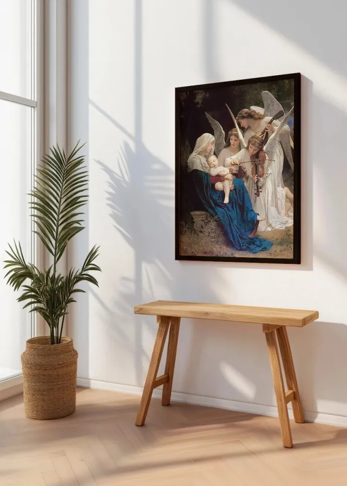 Canción de los ángeles (Bouguereau) Fine Artic