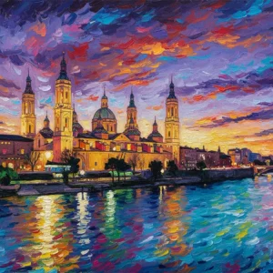 Catedral de El Pilar - Fauvismo Fine Artic
