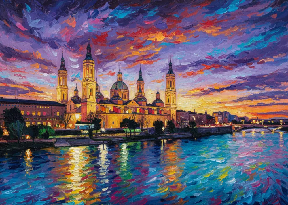 Catedral de El Pilar - Fauvismo Fine Artic