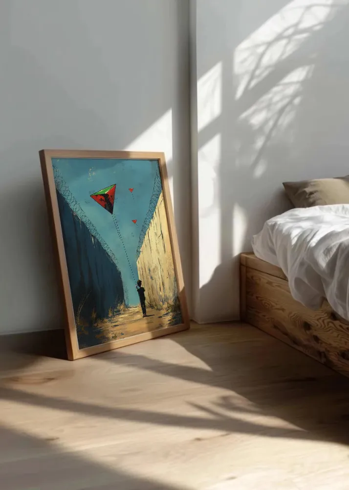 La cometa de Banksy Fine Artic