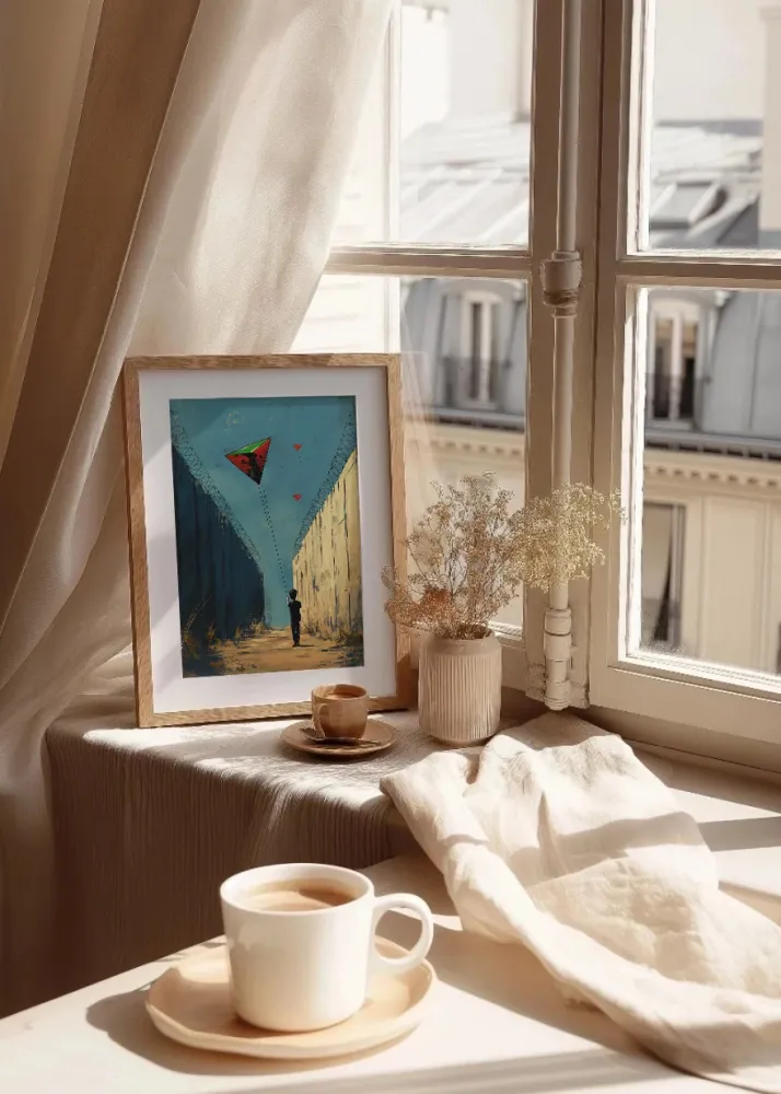 La cometa de Banksy Fine Artic