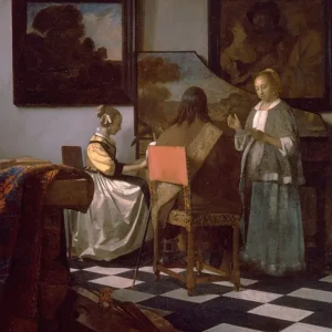 El concierto (Johannes Vermeer) Fine Artic