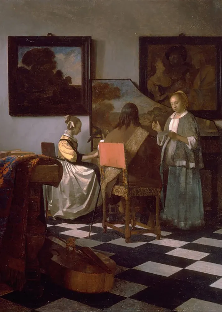 El concierto (Johannes Vermeer) Fine Artic