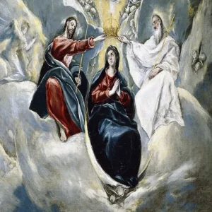 La coronación de la Virgen (El Greco) Fine Artic